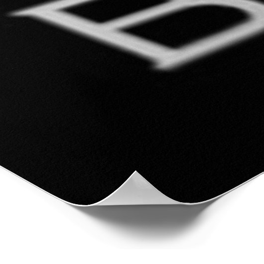 Portret van Charles Darwin en Ape Poster (Hoek)