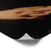 Portret van Charles Dickens 1855 Poster (Hoek)