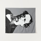 Portret van Charles Dickens Wandkleed (Voorkant (horizontaal))