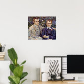 Portret van Charles en Georges Poster (Thuiskantoor)