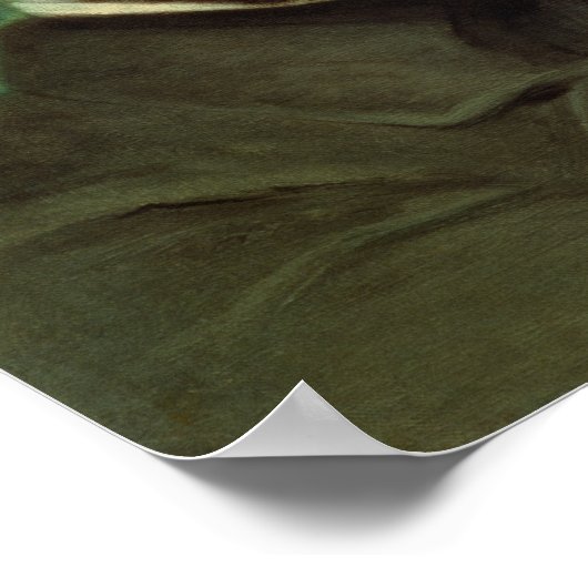 Portret van Charles Gounod Poster (Hoek)