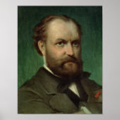 Portret van Charles Gounod Poster (Voorkant)