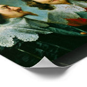 Portret van Charles I, koning van Engeland Poster (Hoek)