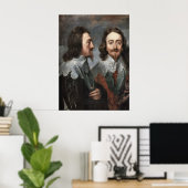 Portret van Charles I, van Van Dyck Poster (Thuiskantoor)