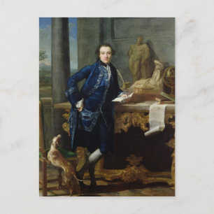 Portret van Charles John Crowle van Crowle Briefkaart