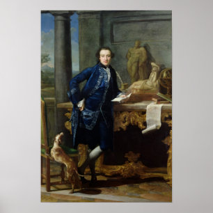 Portret van Charles John Crowle van Crowle Poster