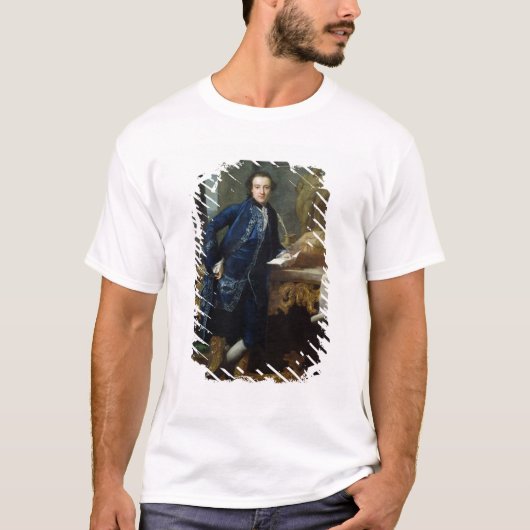 Portret van Charles John Crowle van Crowle T-shirt (Voorkant)