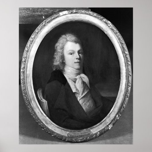 Portret van Charles Maurice Poster (Voorkant)