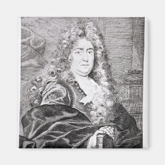 Portret van Charles Perrault Magneet (Voorkant)