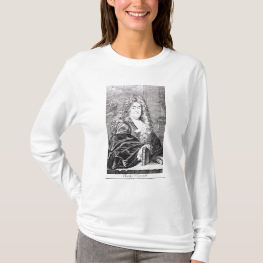 Portret van Charles Perrault T-shirt (Voorkant)