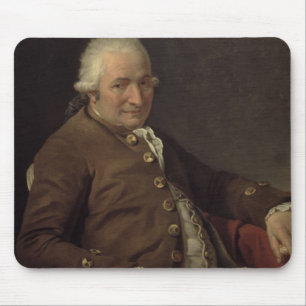 Portret van Charles-Pierre Pecoul, 1784 (olie op c Muismat