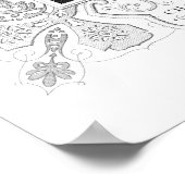 Portret van Charles Pratt, 1st Earl Camden Poster (Hoek)