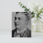 Portret van Charles Spencer Chaplin, Sr Briefkaart (Staand voorkant)