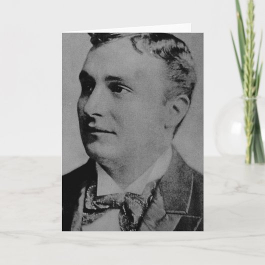 Portret van Charles Spencer Chaplin, SR Kaart (Voorkant)