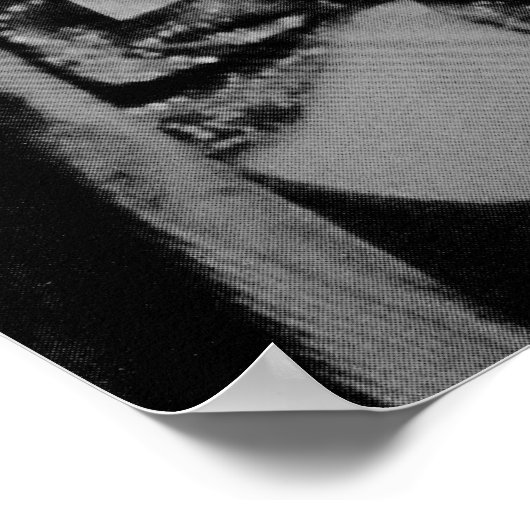 Portret van Charles Spencer Chaplin, Sr Poster (Hoek)