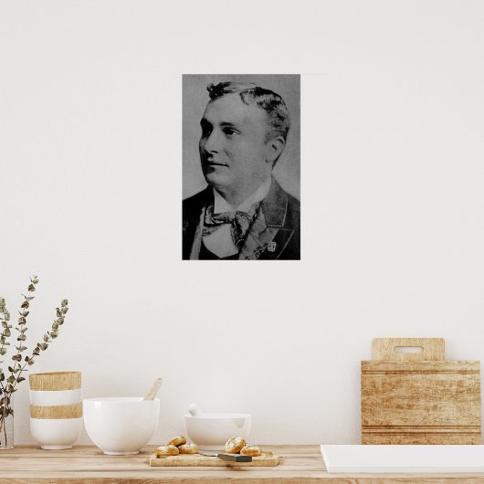 Portret van Charles Spencer Chaplin, Sr Poster (Keuken)