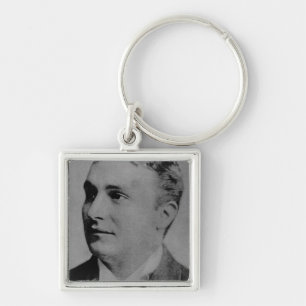 Portret van Charles Spencer Chaplin, Sr Sleutelhanger