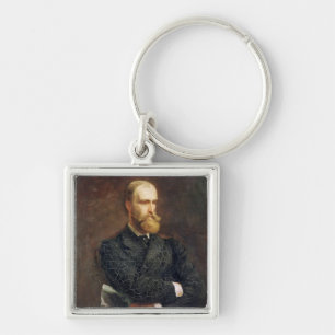 Portret van Charles Stewart Parnell 1892 Sleutelhanger