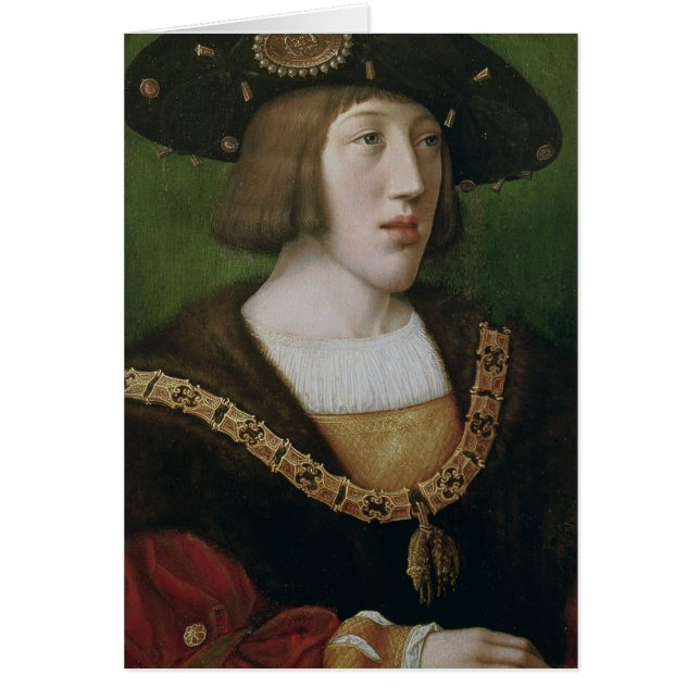 Portret van Charles V 1516 (Voorkant)