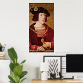 Portret van Charles V Poster (Thuiskantoor)