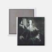 Portret van Charles Watson-Wentworth Magneet (Voorkant / Achterkant)