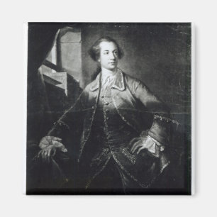 Portret van Charles Watson-Wentworth Magneet