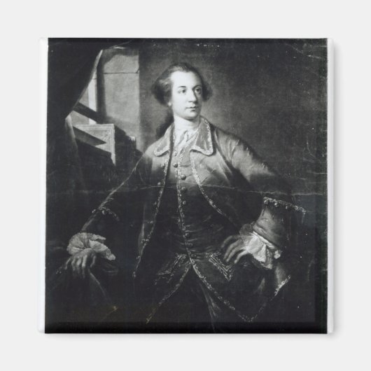 Portret van Charles Watson-Wentworth Magneet (Voorkant)