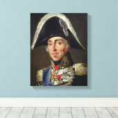 Portret van Charles X Canvas Afdruk (Insitu (Houten vloer))