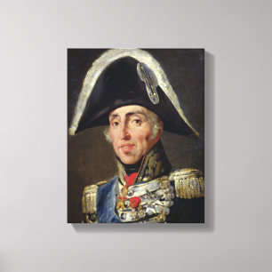 Portret van Charles X Canvas Afdruk