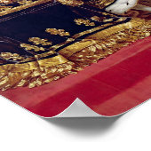 Portret van Charles X in Coronation Robes, 1827 Poster (Hoek)