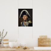 Portret van Charles X Poster (Keuken)