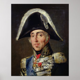 Portret van Charles X Poster