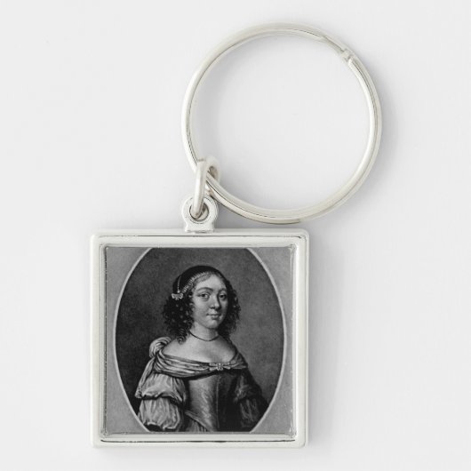 Portret van Charlotte, County of Derby Sleutelhanger (Voorkant)