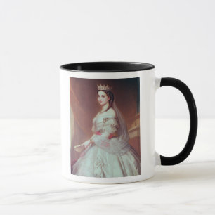 Portret van Charlotte van Saxe-Cobourg-Gotha Mok