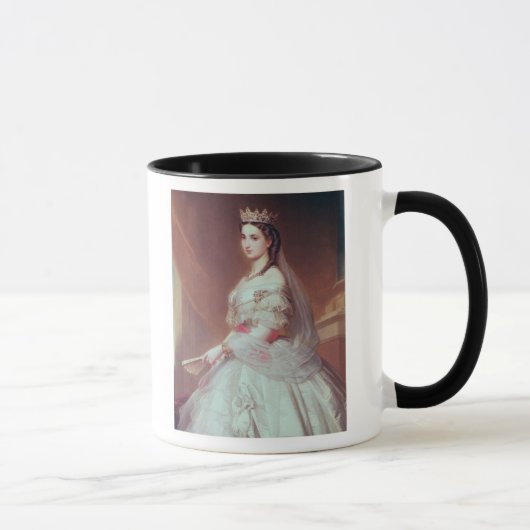 Portret van Charlotte van Saxe-Cobourg-Gotha Mok (Rechts)