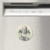  portret van Christoffel Columbus Magneet (Insitu (Vaatwasser))