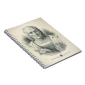 portret van Christoffel Columbus Notitieboek (Rechterzijde)
