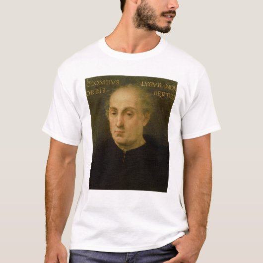 Portret van Christoffel Columbus T-shirt (Voorkant)