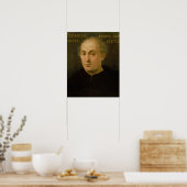 Portret van Christopher Columbus Poster (Keuken)