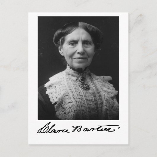 Portret van Clara Barton Briefkaart (Voorkant)