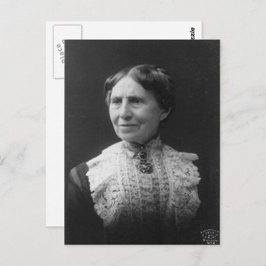 Portret van Clara Barton Later in het leven Briefkaart (Voorkant / Achterkant)