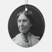 Portret van Clara Barton Later in het leven Keramisch Ornament (Links)