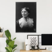 Portret van Clara Barton Later in het leven Poster (Thuiskantoor)