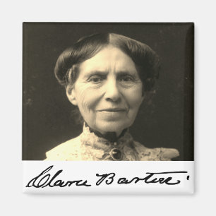 Portret van Clara Barton Magneet
