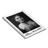 Portret van Clara Barton Notitieboek (Rechterzijde)