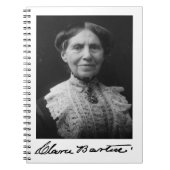 Portret van Clara Barton Notitieboek (Voorkant)