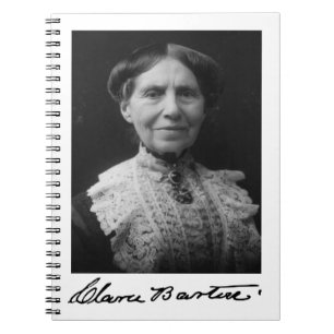 Portret van Clara Barton Notitieboek
