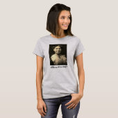 Portret van Clara Barton T-shirt (Voorkant volledig)
