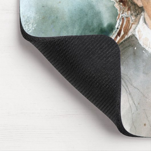 Portret van Clara Schumann 1853 Muismat (Hoek)