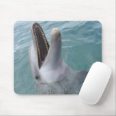 Portret van Common Bottlenose Dolphin, Caribisch g Muismat (Met muis)